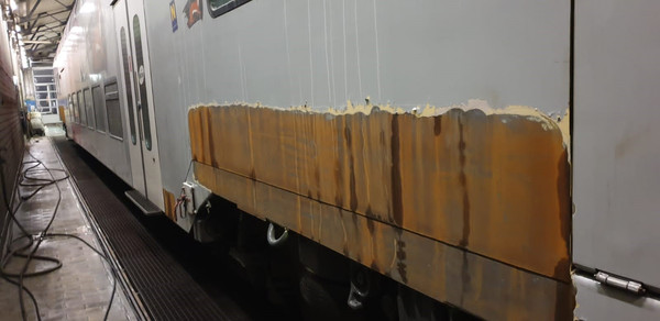 Removal of coating from wagons - SODIAN GROUP